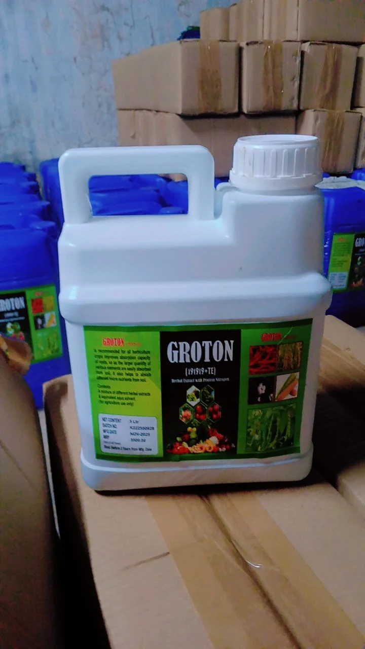 Groton liquid fertilizer container supplied by Apar